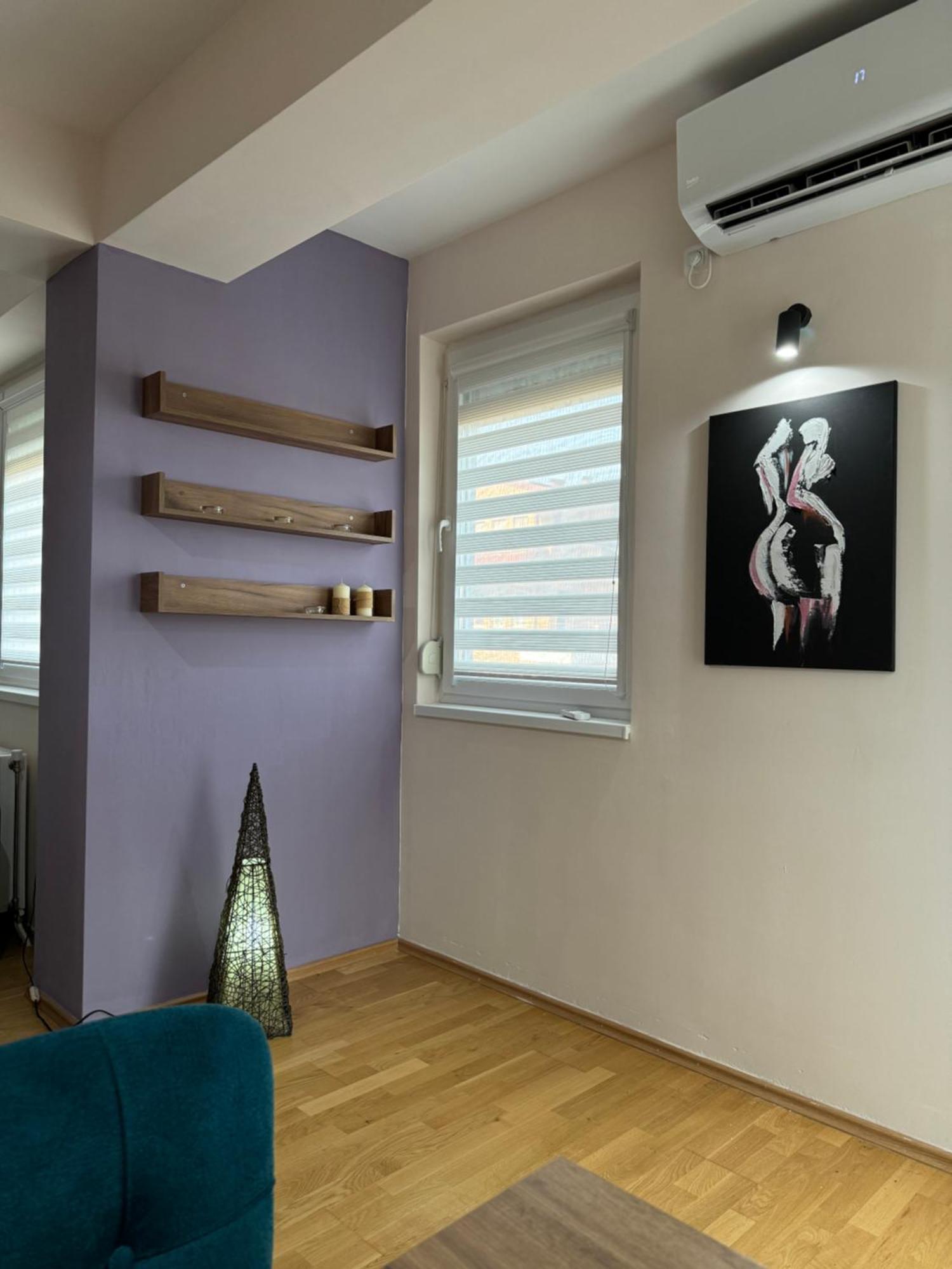 Modern Skopje Apartment Exteriör bild